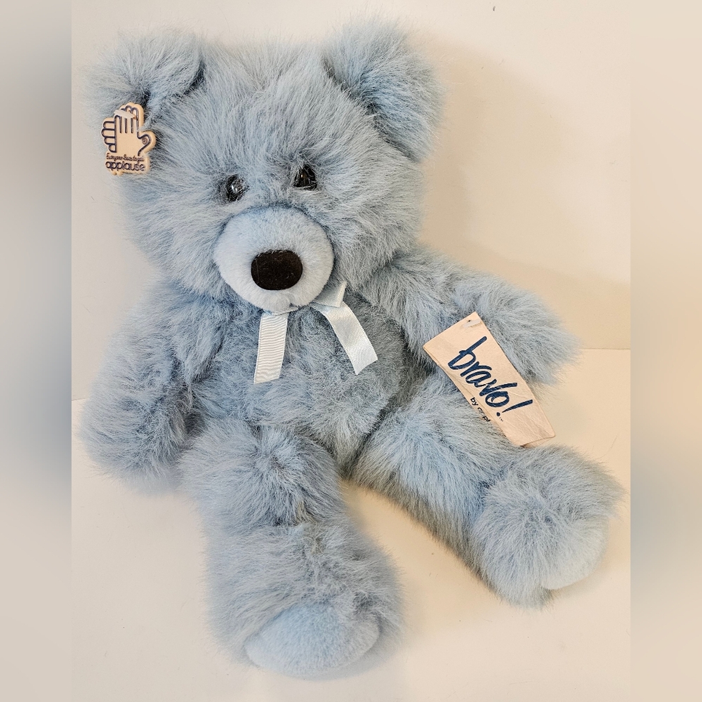 Bravo! Blue Moon Bear by Applause 18" With Tags